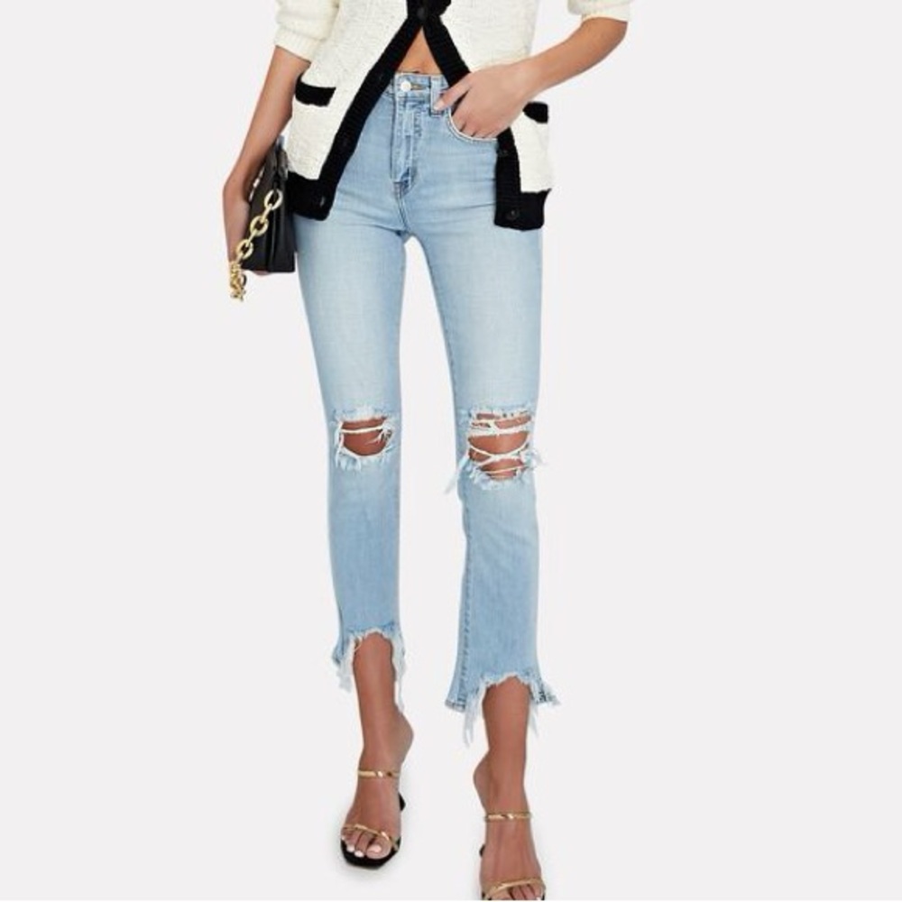 L’AGENCE High Line High Rise jeans in Classic Brasie